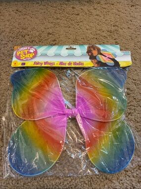 Rubie's Pet Shop Boutique Blue and Purple Fairy Wings